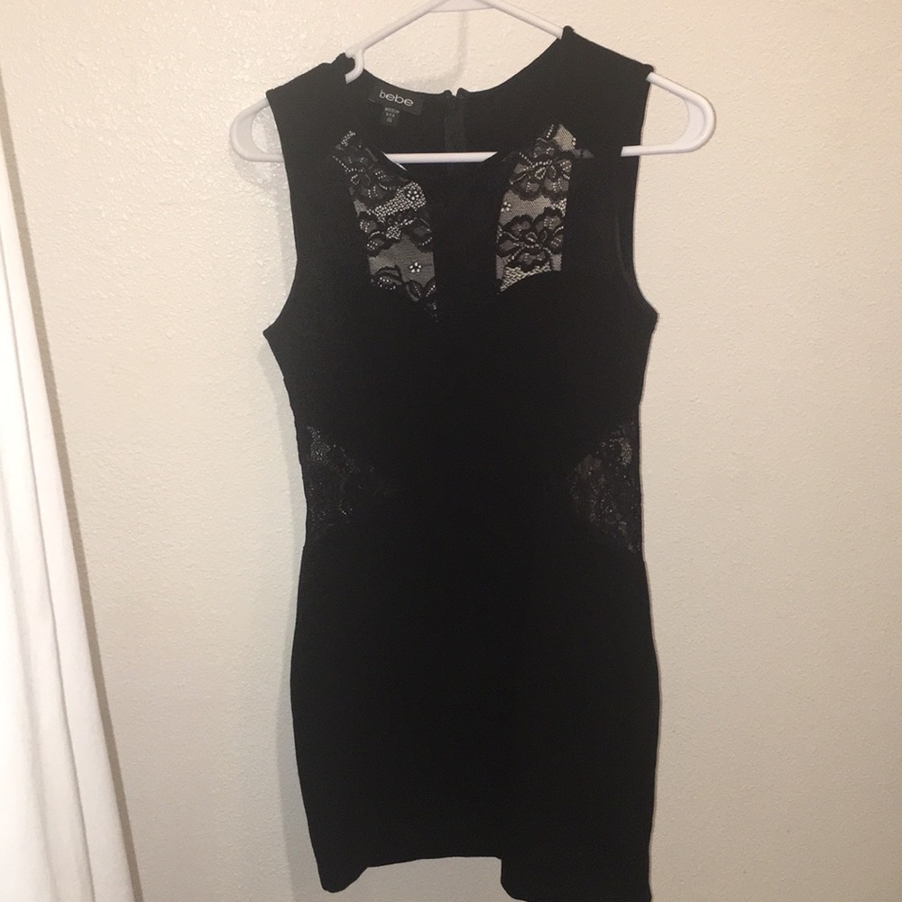 LBD Black bebe dress
